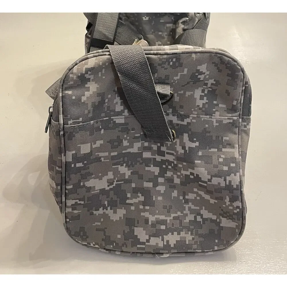NRA Range Gear Duffle Bag Digital Camo Green Top Handle 20” x 10” x 11” Canvas